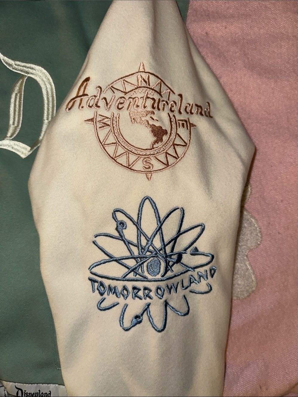 Disney x Her Universe Mint Green & White Marquee Varsity Jacket - adult - Picture 2 of 8